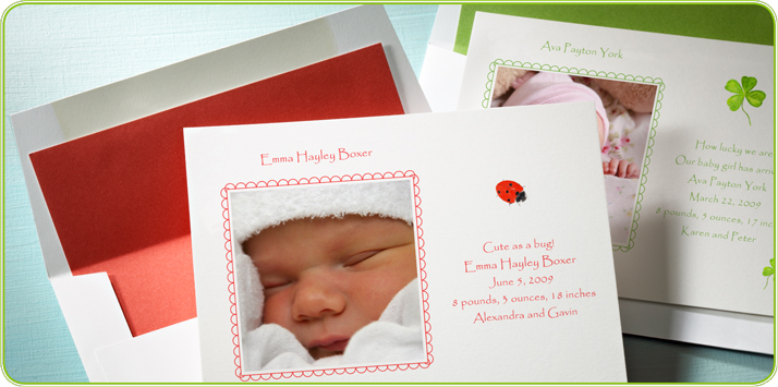 baby announcements