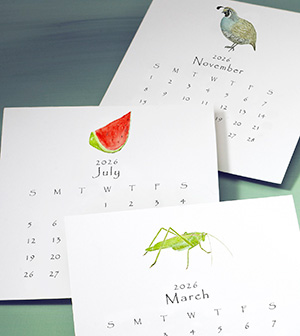 2026 Garden Calendar Lobird 