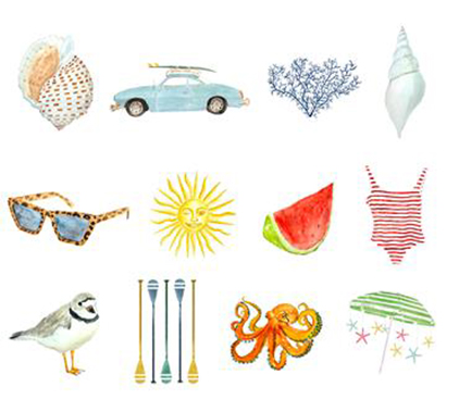 2026 Seaside Calendar Lobird 