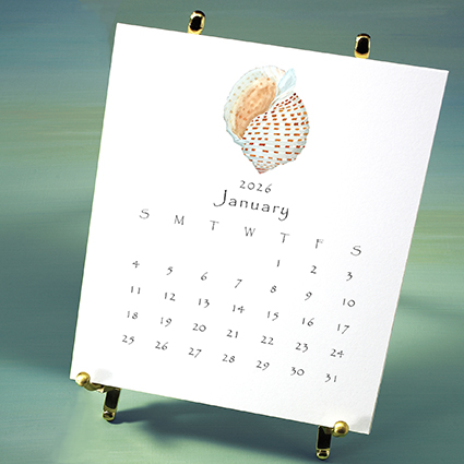 2026 Seaside Calendar Lobird 