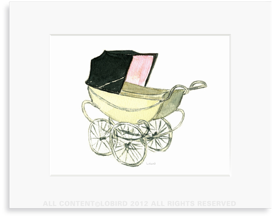 Baby Carriage-Pink