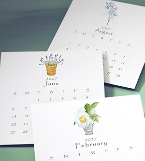 2027 Garden Calendar Lobird 
