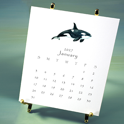 2027 Seaside Calendar Lobird 